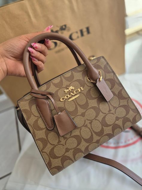 Brown Purse Aesthetic, Bag Must Haves, Purse Aesthetic, Pretty Tote Bags, High End Handbags, Luxury Bags Collection, Handbag Essentials, Brown Purse, Dream Bags