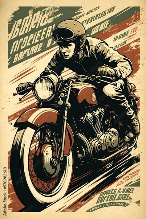 Motorbike Illustration, Art Moto, Motorcycle Artwork, Motorcycle Drawing, Vintage Motorcycle Posters, Motorcycle Illustration, Monochrome Illustration, Bike Illustration, Bike Poster