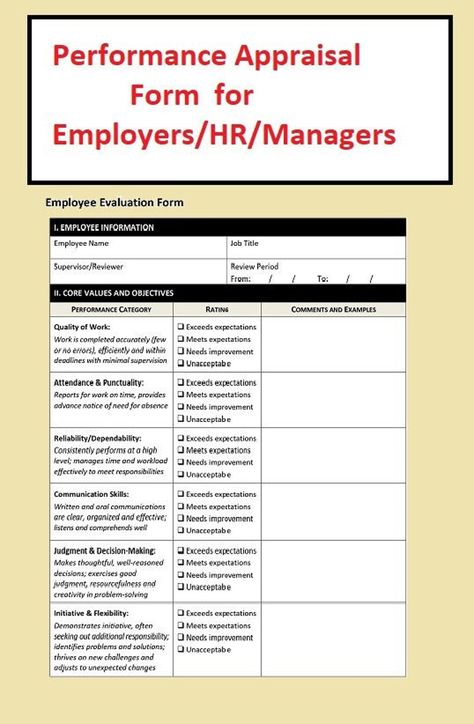 This Templates item by ToonyartDesigns has 24 favorites from Etsy shoppers. Ships from United States. Listed on 07 Feb, 2024 Employee Appraisal Form, Employee Performance Evaluations, Coaching Form For Employees, Employee Feedback Form, Employee Self Evaluation Examples, Performance Appraisal Comments, Underperforming Employees, Performance Appraisal Form, Appraisal Tips