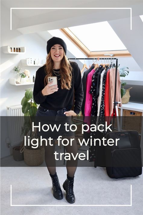 Cold Weather Tourist Outfits, Cold Traveling Outfits, Utah Winter Outfits Cold Weather, Pack For Cold Weather Travel, Cold Winter Outfits Travel, Packing List For Cold Vacation, 3 Days Trip Packing Outfits Winter, Cold Weather Trip Outfits, Traveling Outfits Winter Car Road Trips