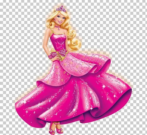 Barbie Princess Charm School, Barbie Png, Disney Princess Png, Film Png, Ken Barbie Doll, Barbie Silhouette, Princess Illustration, Princess Charm School, Barbie Books