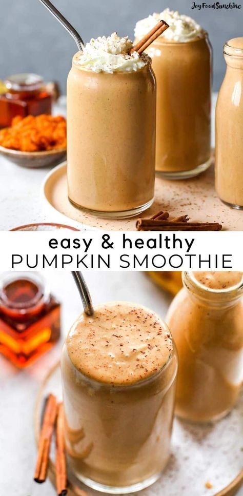 Pumpkin Oat Smoothie, Pumpkin Smash Smoothie, Pumpkin Smoothie Healthy, Pumpkin Smoothie Recipe, Fall Smoothies, Autumn Picnic, Pumpkin Spice Smoothie, Healthy Pumpkin Pies, Frozen Pumpkin