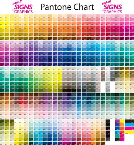 Aahs Signs : Company Info : Resources : Pantone Color Chart Coller Pallets, Pantone Chart, Artistic Room, Pantone Color Chart, Color Palette Challenge, Color Pallete, Colour Theory, Seni Cat Air, Color Palette Design