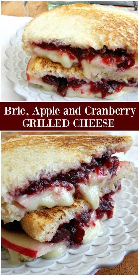 Cranberry Grilled Cheese, Grilled Cheese Recipe, Thanksgiving Menu Ideas, Gourmet Sandwiches, Best Grilled Cheese, Grilled Cheese Recipes, Munnar, Cheese Sandwich, Grilled Cheese Sandwich