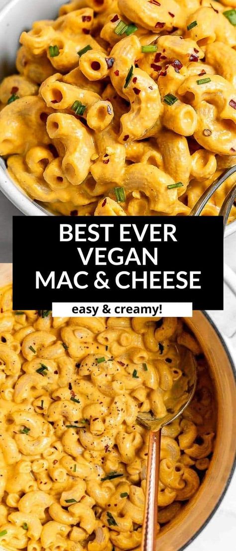 Sweet Potato Mac And Cheese, Potato Mac And Cheese, Sweet Potato Vegan, Quick Vegetarian Dinner, Dairy Free Pasta, Vegan Mac And Cheese, Vegan Sweet Potato, Healthy Pasta Recipes, Mac Cheese