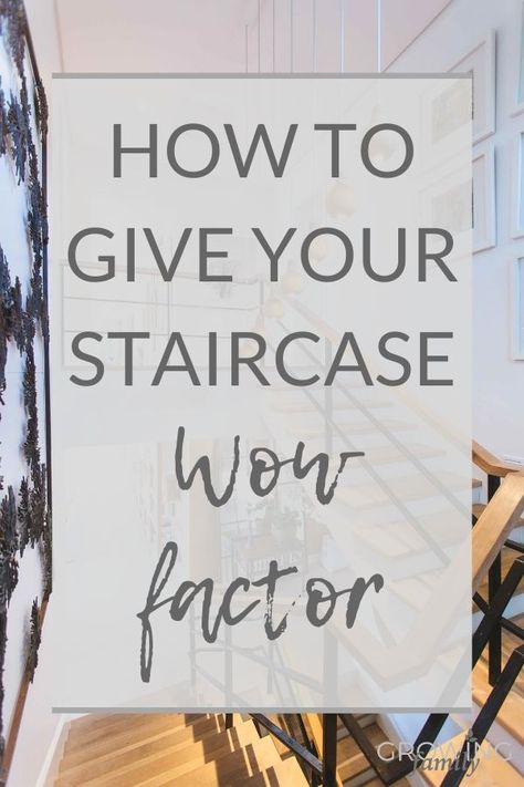 Does your staircase have wow factor? These staircase design tips will help you to take your stairs from functional to fabulous. #interiors #interiorstyle #interiordesign Chandelier Over Stairs Staircases, Stairs Location Ideas, Spaces Under The Stairs Ideas, Wallpaper Going Up Staircase, Ideas For Hall Stairs And Landing, Wall Paneling Ideas For Staircase, Straight Staircase Ideas Entrance, Opening Up A Staircase Before And After, Stairwell Wall Ideas Paint