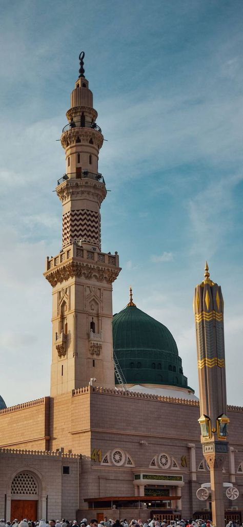 Mosque iPhone Wallpapers - Wallpaper Cave Madeena Hd Wallpaper, Al Nabawi Mosque, Masjid Nabawi Wallpaper, Wallpaper Masjid Nabawi, Mesjid Nabawi, Masjid An Nabawi, Nabawi Mosque, Mecca Madinah, Al Masjid An Nabawi