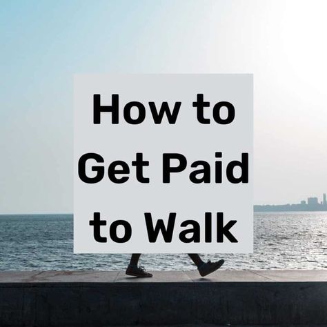 Learn how to get paid to walk with these 10+ ideas. It's easy to make a few extra bucks while being out there and getting exercise! Why not get paid? Walking Exercises, Dog Walking Business, Make Business Cards, Reflective Clothing, Walking Routes, Find Clients, Walking Exercise, Win Money, Walking Alone