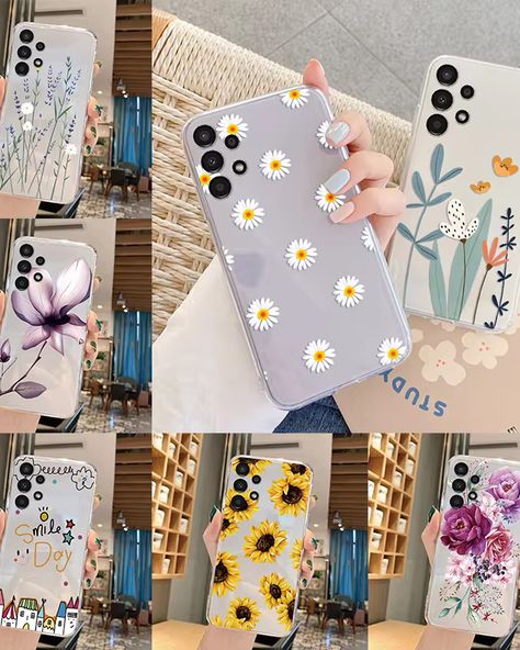 Top On Sale Product Recommendations!;Vintage Flower Daisy Pattern Case For Samsung Galaxy A13 A 13 Coque Soft Silicone Transprent Funda For Samsung A13 Cover Clear;Original price: USD 1.99;Now price: USD 1.99;Click&Buy: https://s.click.aliexpress.com/e/_EQBSXjx Silicone Phone Covers, Handheld Steamer, Cactus Painting, Accessories Ear, Flower Daisy, Mobile Charger, Selfie Light, Humidity Sensor, Room Display