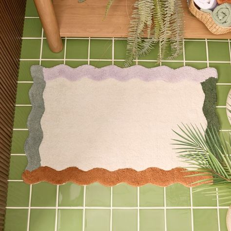 Bath mat runner