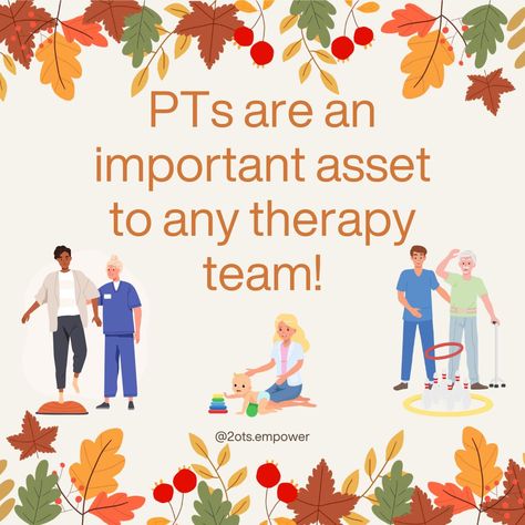 🎉 Happy Physical Therapy Month! 🎉 October is all about celebrating the incredible Physical Therapists (PTs) who play a vital role in our school communities. PTs work tirelessly to help students move better, feel better, and achieve their goals. 🏃‍♀️💪 In the school-based setting, interdisciplinary collaboration is key. When OTs, PTs, teachers, and parents come together as a team, we create a stronger, more supportive environment for our students. 🌟 Let's take a moment this month to thank th... Physical Therapy Month, Month October, School Community, Physical Therapist, Physical Therapy, Feel Better, A Team, Physics, Parenting