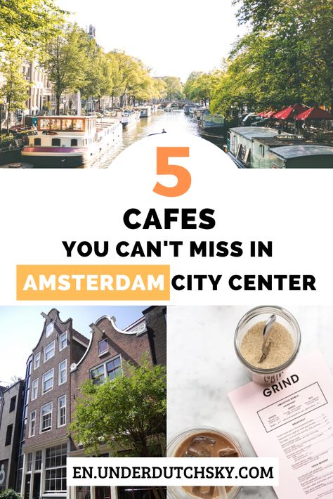 Looking for the best cafe to enjoy coffee in Amsterdam City Center? In this post, I share top 5 cafes in Amsterdam for locals and the tourists! The best coffee in Amsterdam is right in my list! #Amsterdam #Coffee #AmsterdamCoffee #AmsterdamCafes #AmsterdamCafes #AmsterdamCoffeeShops Visit Netherlands, Visiting Amsterdam, Luxembourg Travel, Amsterdam Attractions, Amsterdam Itinerary, Day Trips From Amsterdam, Amsterdam Bucket List, To Do In Amsterdam, Europe Holidays