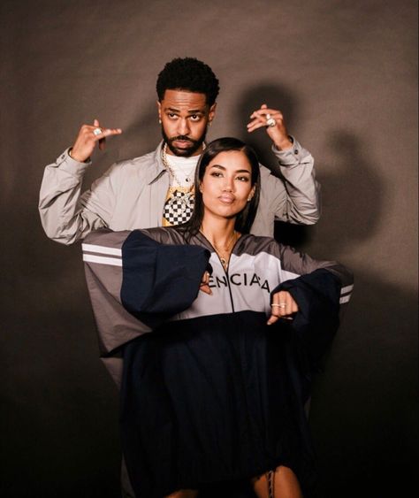 90s Couples, Big Sean And Jhene, Black Relationship Goals, Jhene Aiko, Black Love Couples, Couples Vibe, Black Couples Goals, Big Sean, Foto Poses