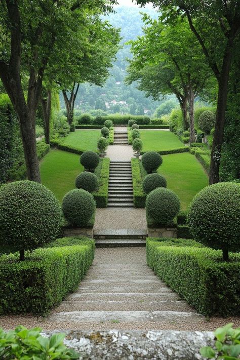 Create an elegant outdoor space with formal garden design! 🌿🏛️ Focus on symmetry, structured layouts, and classic elements to achieve a refined and timeless garden look. Discover the key features that define formal gardens and elevate your outdoor aesthetic. #FormalGardens #GardenDesign #ElegantOutdoors Italian Garden Landscaping, Classic Garden Design, Sustainable Garden Design, Planting Schemes, Formal Garden Design, English Garden Design, Outdoor Aesthetic, Paradise Garden, Estate Garden