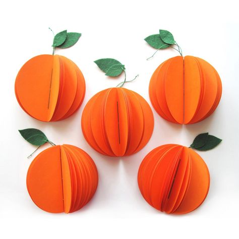 Pumpkin Crafts Preschool, Orange Notebook, Chinese New Year Crafts For Kids, Fruit Costumes, Orange Craft, Fruit Crafts, Hanging Craft Ideas, Orange Baby Shower, Chinese New Year Crafts