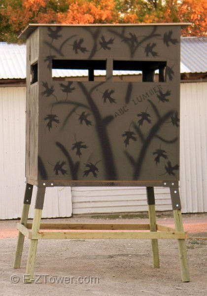 Hunting Blinds Diy, Homemade Deer Blinds, Deer Blind Plans, Bamboo Window, Deer Hunting Stands, Blinds Diy, Hunting Shack, Deer Blinds, Shooting House