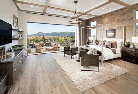 Boulder Ranch | The Munari Home Design Unique Bedroom Ideas, Modern Rustic Bedrooms, Bedroom Inspirations Minimalist, Beautiful Bedrooms Master, Big Bedrooms, Bedroom Layout, Bohemian Bedroom Decor, Perfect Bedroom, Bedroom Layouts