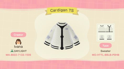 Taylor Swift Cardigan Animal Crossing, Acnh Taylor Swift Cardigan, Acnh Taylor Swift Design, Taylor Swift Animal Crossing Tune, Acnh Taylor Swift, Taylor Swift Animal Crossing, Ac Codes, Acnh Patterns, Acnh Inspiration