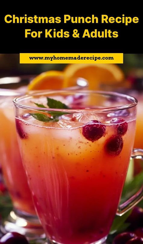 This Christmas punch recipe is the best punch for holiday parties. Perfect for both kids and adults, it’s the ultimate festive punch to celebrate the season Christmas Brunch Punch, Punch Bowl Punch Recipes, Snowball Punch, Holiday Punch Recipes, Reindeer Punch, Slushy Punch, Cranberry Punch Recipes, Santa Punch, Christmas Punch For A Crowd