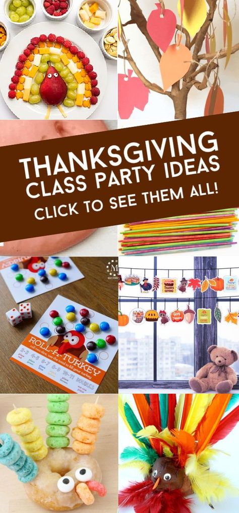 Create memories with these Thanksgiving class party ideas. Whether you are celebrating in-person or virtually, there are some fun kids' Thanksgiving classroom party ideas to try !#thanksgiving #classparty #kidsparty #twitchetts Thanksgiving Party For Kindergarten, Thanksgiving Party School Ideas, Thanksgiving Party Games For Preschool, School Friendsgiving Ideas, Class Thanksgiving Craft, Thanksgiving Craft Ideas For 3rd Graders, Children’s Church Thanksgiving Ideas, Thanksgiving Classroom Crafts For Kids, Thanksgiving Classroom Games 1st Grade