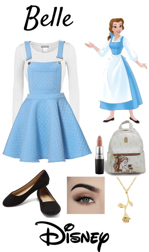 Disney Outfits Dresses, Mrs Potts Inspired Outfit, Disney Bending Outfits, Disneybound Character Outfits, Disney Closet Cosplay, Disney Princess Outfit Ideas For Women, Disney Dressup Ideas, Disney Word Outfit Ideas, Simple Disneybound Outfits