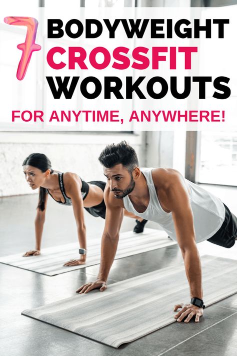 At Home Crossfit, Crossfit Body Weight Workout, Home Crossfit, Beginner Crossfit, Crossfit Workouts For Beginners, Wods Crossfit, Crossfit Workouts Wod, Crossfit Body, Crossfit Workouts At Home