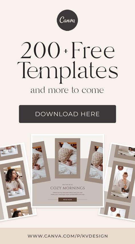 Get access to over 200 FREE and FULLY CUSTOMISABLE templates made in Canva (a free and easy-to-use online design software). Here you'll find templates for Instagram, Facebook, Pinterest, YouTube, LinkedIn, Twitter, Etsy, Business Cards, Thank you Cards, Gift Certificates, Vouchers, Planners, Journals, Posters, Wallpapers and so much more. Take a look or save it for later! #canvatemplates #freetemplates #socialmedia #marketing #business #personal #print Media Kit Template Free, Free Canva Templates, Media Kit Template, Instagram Template Design, Pinterest Templates, Free Business Cards, Canva Tutorial, Follow Button, Blog Template