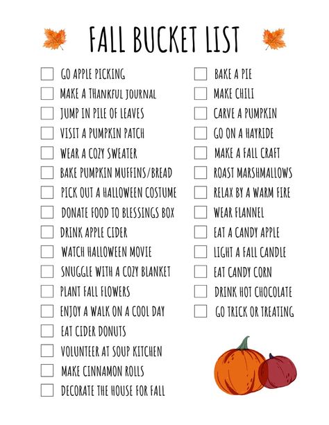 Enjoy this Fall Bucket List printable that has so many fun ideas for different things to do in the fall time with your children, family, friends, or loved ones. All you have to do is download, save, and print! Or go to my personal website, justlivecause.com and download for free!  *THIS IS AN INSTANT DOWNLOAD that is available in your Etsy Purchases after payment is complete. **All items are digital only, there is no physical shipping involved. Copyright of JLC - No part of any content or templa Halloween Things To Do, Fall Bucket List Printable, Bucket List Printable, Fall Family Fun, Fall Mood Board, Fun Fall Activities, Fall Bucket List, List Printable, Fall Time