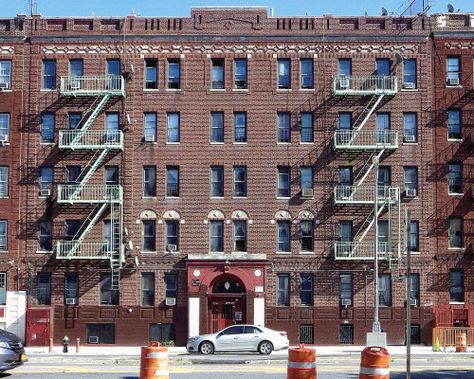 House In Jamaica, Flatbush Brooklyn, Classic Building, Autumn In New York, Apartment House, Fire Escape, Nyc Street, City Buildings, New York State