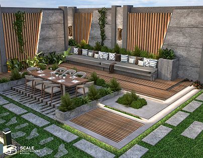 Roof Terrace Design, Terraced Landscaping, Room Bedrooms, Wallpaper Fall, Terrace Garden Design, Rooftop Terrace Design, Rooftop Design, Landscape Design Plans, Home Garden Design