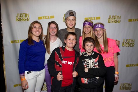 With fans at the ”Believe Tour” Meet & Greet before the concert at the Scottrade Center in St. Louis, Missouri - USA Believe Tour, The Concert, October 27, St Louis Missouri, Justin Bieber, St Louis, Missouri, Concert, Quick Saves