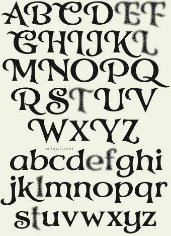 LHF Mystery Font / Art Nouveau Fonts - good letter M Fancy Letters Alphabet Fonts Style, Art Neauveau Font, Art Nouveau Font Typography, Fantasy Fonts Alphabet, Fantasy Font, Good Fonts, Block Letter Fonts, Font Fancy, Alfabet Font