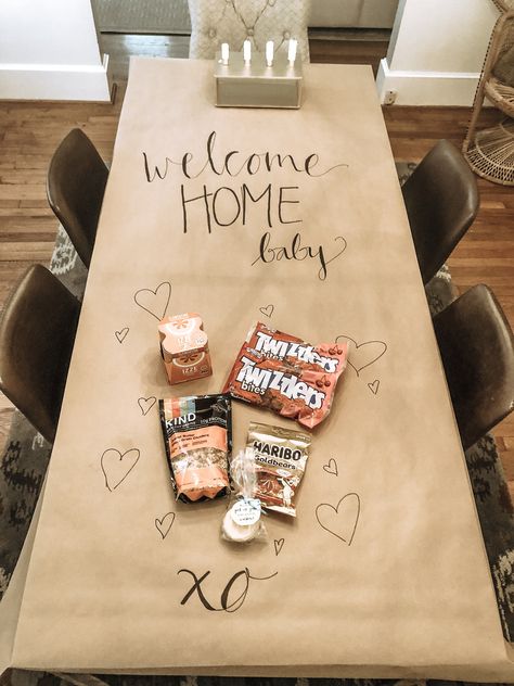 Coming Home From Prison Gifts, Welcome Boyfriend Home, Coming Home Surprise For Boyfriend, Boyfriend Comes Home Surprise, Welcome Home Deployment Ideas, Welcome Home Boyfriend Ideas, Welcome Home Set Up For Boyfriend, Welcome Home Romantic Ideas, Welcome Home Surprise Decoration