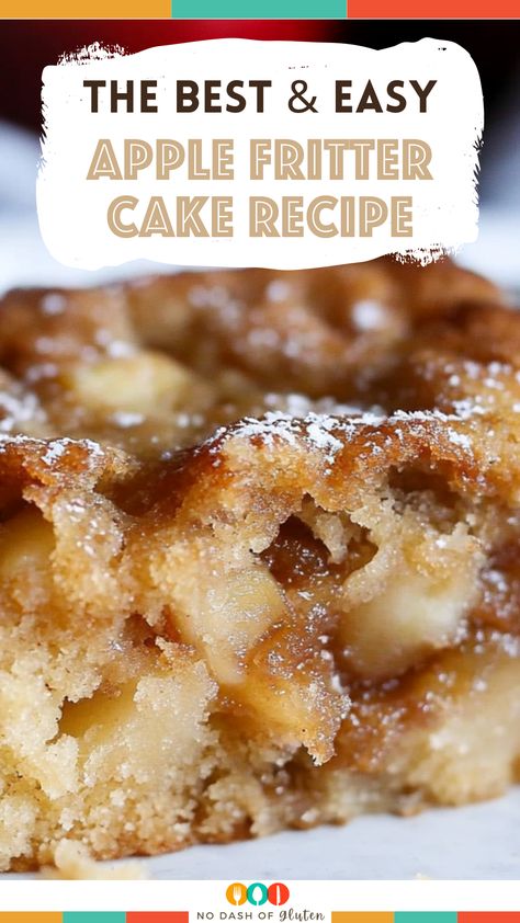 Apple Fritter Cake Recipe Apple Blossom Cake Recipe, Apple Fritter Loaf Cake Recipe, Cinnamon Apple Fritter Cake, Fall Comfort Desserts, Easy Apple Fritter Cake, Apple Fritter Coffee Cake, Apple And Honey Cake, Apple Snack Cake Recipe, Apple Recipes For Brunch