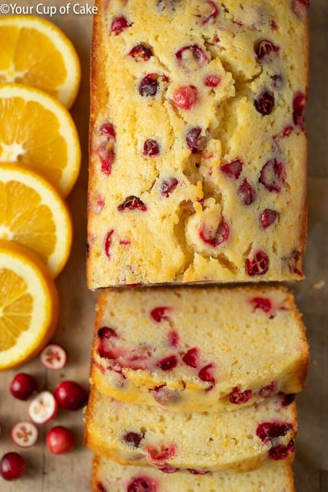 Orange Cranberry Loaf Cake, Cranberry Orange Mini Loaves, Bread Christmas, Cranberry Bread Recipes, Orange Bread, Cranberry Orange Bread, Christmas Orange, Christmas Bread, Christmas Easy