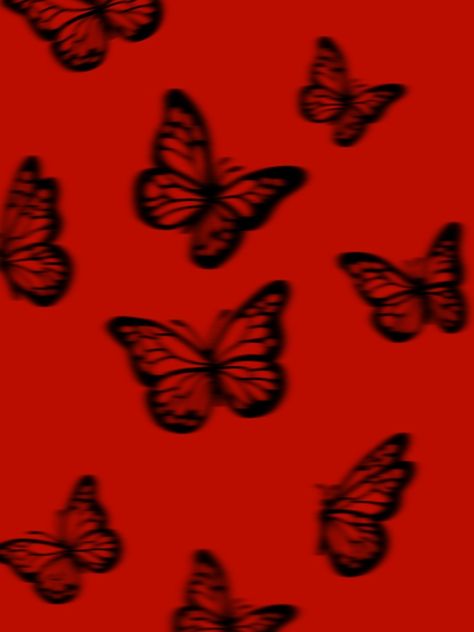 Red Pfp, Profile Picture, Butterflies, Red, Instagram