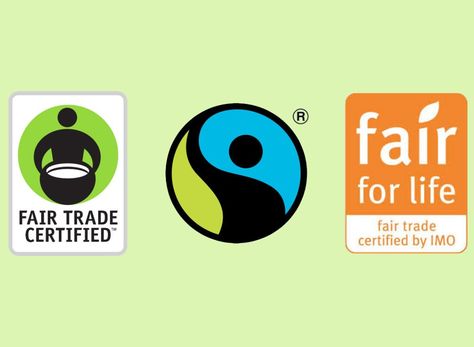 We explain the certification behind fair trade products and offer several brands that support farmers, their communities, and the environment. Fairtrade Fortnight, Brownie Shop, Church Christmas Party, Happy Crafts, Fruit And Nut Bars, Conscious Lifestyle, Coconut Bowls, Palm Leaf Plates, Life Mission