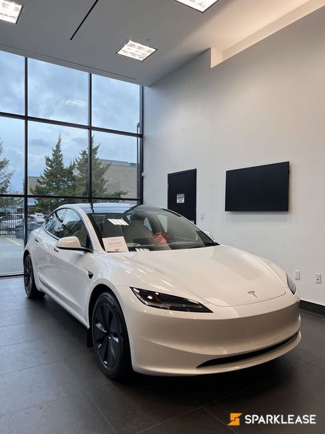 Take over a 43-month lease for a 2024 Tesla Model 3 Long Range AWD at $658/month. Dive into smart leasing with SparkLease. Tesla Model 3 Long Range, Model 3 Highland, Tesla Model 3 2024, Tesla Dealership, Tesla Model 3 White, Tesla Suv, Tesla Car Models, Tesla Model 3 Performance, Tesla Aesthetic