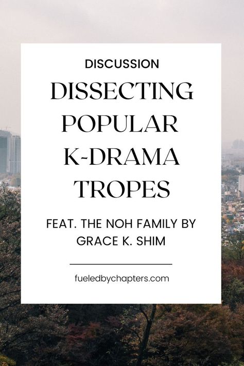 The Noh Family is a K-drama inspired YA Novel that follows Chloe discovering she had a whole family in Korea. Check out the different popular K-drama tropes featured in the book + some recommendations! Kdrama Tropes, Writing Groups, Ya Novels, Tv Tropes, Interactive Book, Book Community, K Drama, Book Blogger, By Grace