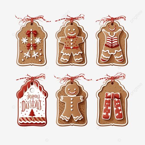 labels with christmas gingerbread and greeting inscription christmas sketch christmas gift christm Gingerbread Gift Tags Free Printable, Gingerbread Gift Tags, Sketch Christmas, Christmas Sketch, Gingerbread Gifts, Transparent Labels, Free Printable Gift Tags, Free Gift Tags, Transparent Image