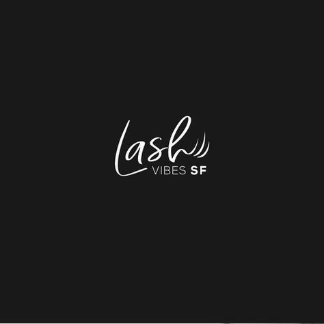 Lash Company Logo, Logo For Lashes, Eyelashes Logo Design, Lash Brand Logo Ideas, Eye Lash Logo Ideas, Logo Eyelash Extensions Design, Eyelash Logo Design Lashes, Eyelash Logo Design Ideas, Vibes Logo Design