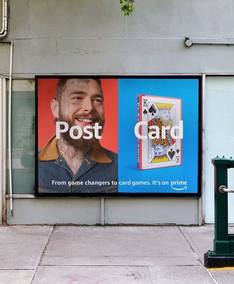 The outdoor ads have fun with pun-laden posters. Banks Advertising, Infographic Illustration, Great Ads, Best Ads, Social Media Jobs, Playing Card Deck, Post Malone, Creative Ads, Marketing Jobs