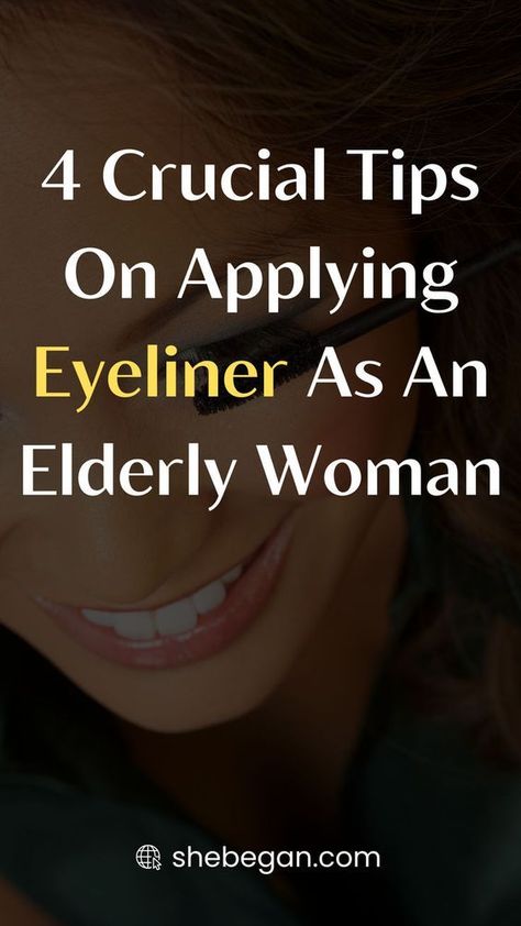 As women age, they often wonder if they should continue to wear eyeliner. After all, many people think that it is only meant for younger women. However, there are many benefits to wearing eyeliner for older women that cannot be ignored. In this article, I will discuss how to choose the right eyeliner suitable for older women, how to apply it correctly, and what to do if you make a mistake. So don’t be afraid to rock the liner look, no matter what your age. Eye Makeup For 50 Year Old Women, Eyeliner Over 40 For Women, Eye Makeup For 60 Year Old Women, How To Wear Eyeliner, Makeup For 50 Year Old, Makeup For 60 Year Old, Applying Eyeliner, 60 Year Old Woman, Makeup Fails