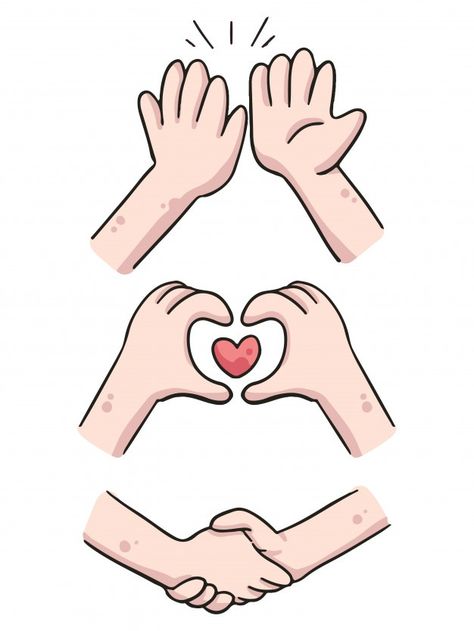 Hands high five, heart and shake hands c... | Premium Vector #Freepik #vector #heart #hand #cartoon #comic High Five Emoji, High Cartoon, Preschool Classroom Rules, Cute Cartoon Illustration, Cartoon Hands, Hand Emoji, School Art Activities, Cartoon Heart, Do A Dot