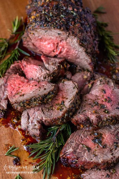 This garlic and herb beef tenderloin recipe is easy to prepare, flavorful, and incredibly tender. Wow your holiday guests with this perfect beef tenderloin! #sponsored @beeffordinner #beeftenderloin #beeftenderloinrecipesoven #beeftenderloinrecipes #beeftenderloinrecipe #beeftenderloinrecipeeasy Best Beef Tenderloin Recipe, Perfect Beef Tenderloin, Beef Tenderloin Roast Recipes, Beef Tenderloin Recipe, Whole Beef Tenderloin, Beef Tenderloin Recipes, Beef Tenderloin Roast, Tenderloin Roast, Tenderloin Recipe