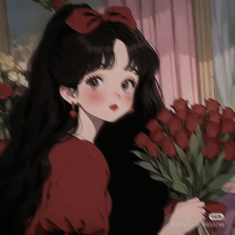 Aesthetic Anime Girlies Pfp, Aesthetic Anime Pfp Girly Cute, Anime For Dp, Anime Dp Girly, Girly Cartoons Profile Pictures, Cartoon Profile Pics Icons Cute, Profile Picture Aesthetic Girly Black, Aesthetic Anime Dp, Cute Pfp Aesthetic Vintage Cartoon