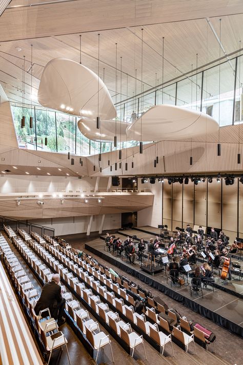 Parliament Interior Design, Architecture Concert Hall, Performance Hall Architecture, Music Hall Architecture, School Hall Design, Multipurpose Hall Design, Concert Hall Design, Concert Hall Interior, Lecture Hall Design