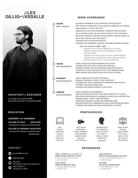 Architectural Resume Architect Profile Design, Architectural Cv Design, Cv Design For Architects, Cv Design Inspiration, Cv Architecture Design, Architectural Cv Resume Architects, Cv For Graphic Designer, Cv Designer Graphic, Cv Graphic Designers