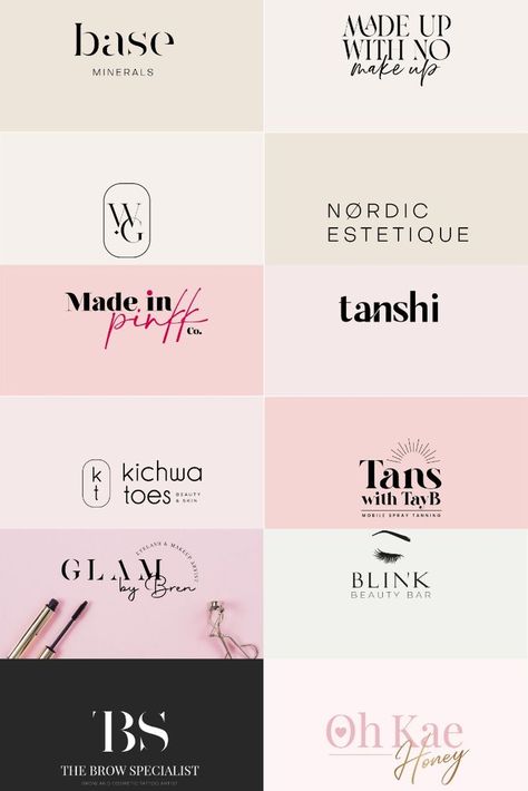 I will design a cosmetics or beauty brand logo Aesthetic Name For Beauty Brand, Logo Design Cosmetic Beauty, Beauty Bar Names Ideas, Nykaa Logo, Beauty Graphic Design Branding, Logo For Cosmetic Brand, Makeup Logo Design Graphics, Beauty Brand Logo Ideas, Cosmetics Logo Ideas