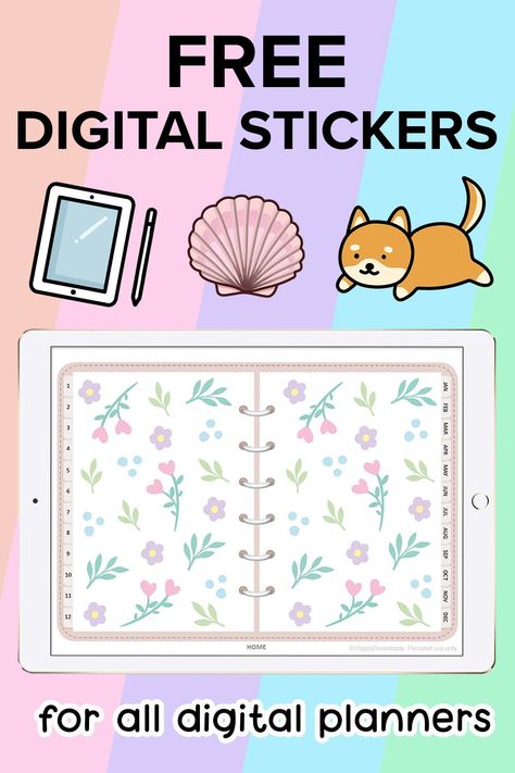 Sign up to our Freebies Vault for hundreds of free digital stickers for goodnotes and other digital planners ✨ Happy digital planning ✨ #digitalplanner #digitalplanning #ipadplanner #ipadplanning #goodnotesplanner #digitalstickers #goodnotesstickers 47457 Free Digital Stickers For Goodnotes, Free Digital Planner Stickers, Free Printable Planner Stickers Kawaii, Free Digital Stickers, Planner Monthly Layout, Daily Planner Pdf, Digital Stickers For Goodnotes, Free Digital Planner, Free Business Logo